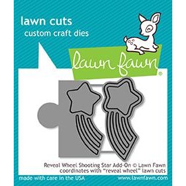 Reveal wheel shooting star add-on - Fustella Lawn Fawn