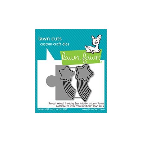 Reveal wheel shooting star add-on - Fustella Lawn Fawn