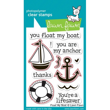 Float my Boat - Fustella Lawn Fawn