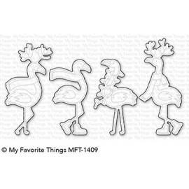 Festive Flamingos  - Timbro di My Favorite Things 2