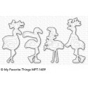 Festive Flamingos  - Timbro di My Favorite Things
