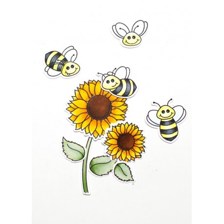 Happy Fall Y'all  - Timbro di Honey Bee Stamps