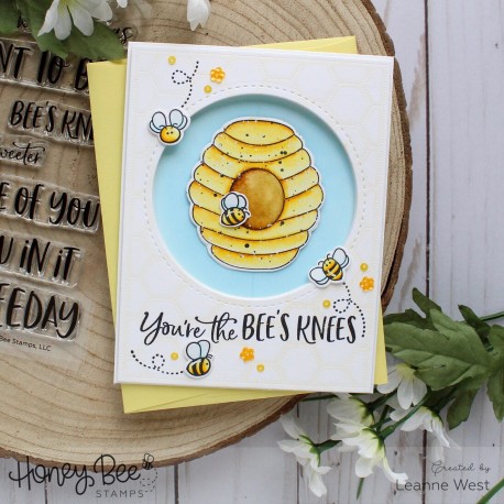 Bee Hive  - Timbro di Honey Bee Stamps