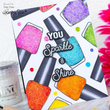 Shine On - Timbro di Honey Bee Stamps