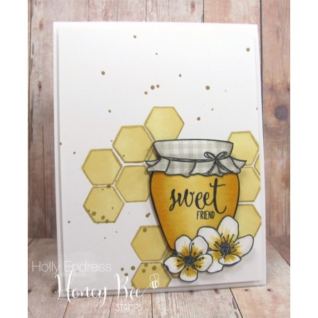 Sweet as Honey - Timbro di Honey Bee Stamps