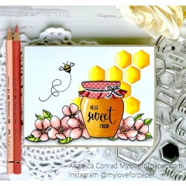 Sweet as Honey - Timbro di Honey Bee Stamps 2