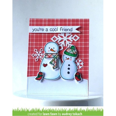 Small Dotted Rectangle Stackables - Fustella Lawn Fawn