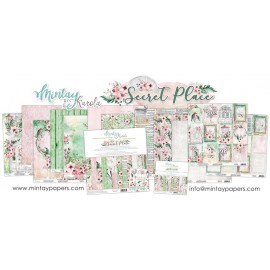 Carta per scrapbooking di Mintay by Karola -  "Secret Place" 2