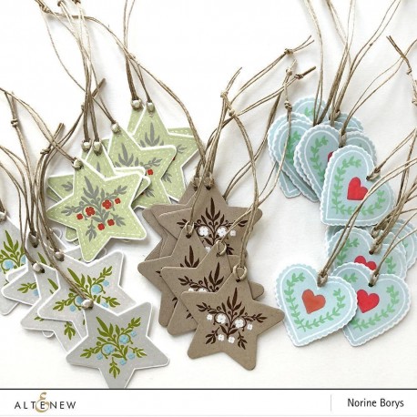 Peace Love Joy Stamp Set - Timbro e Fustella di Altenew