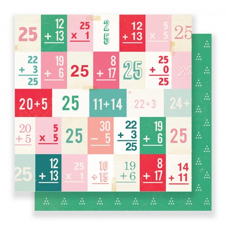 Carta di Crate Paper "FALALA" - DECEMBER