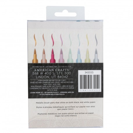 Metallic Jewel Brush Pens - Pennarelli  Metallizzati