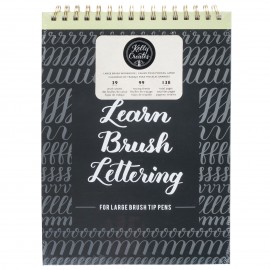 Learn Brush Workbook - Quaderno per lettering