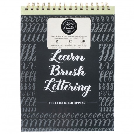 Learn Brush Workbook - Quaderno per lettering