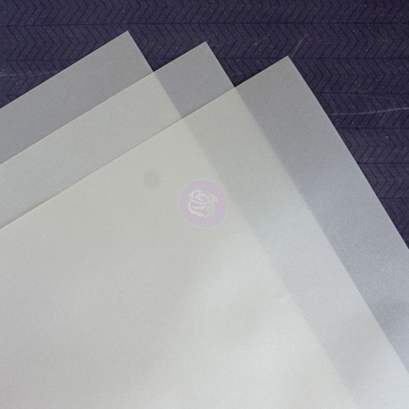Vellum Sheets- Silver di Prima Marketing