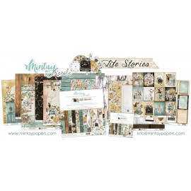 Carta per scrapbooking di Mintay by Karola -  "Life Stories" 2