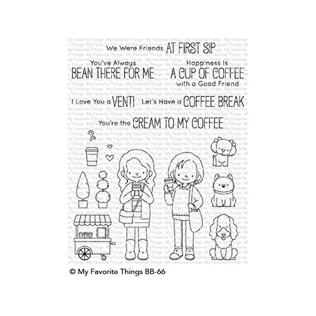 Friends at First Sip -Timbro di My Favorite Things