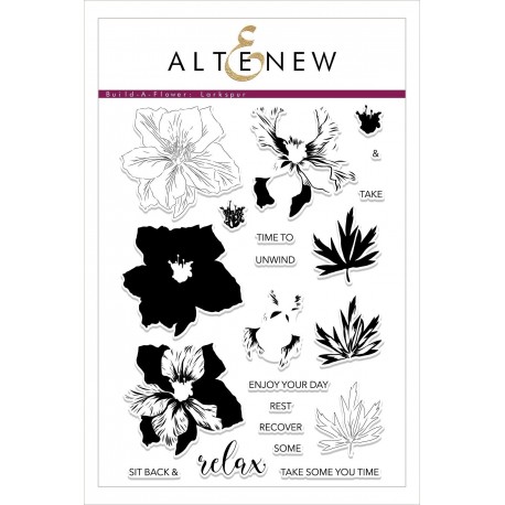 Build-A-Flower: Larkspur - Timbro di Altenew