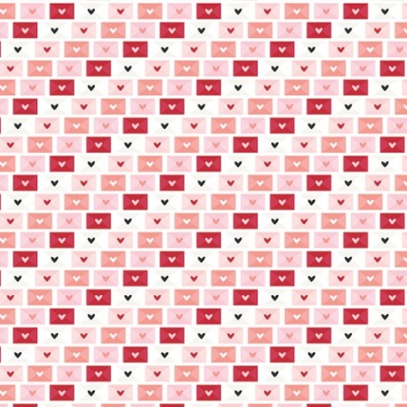 Carta di Simple Stories "Kissing Booth" - Horizontal Elements