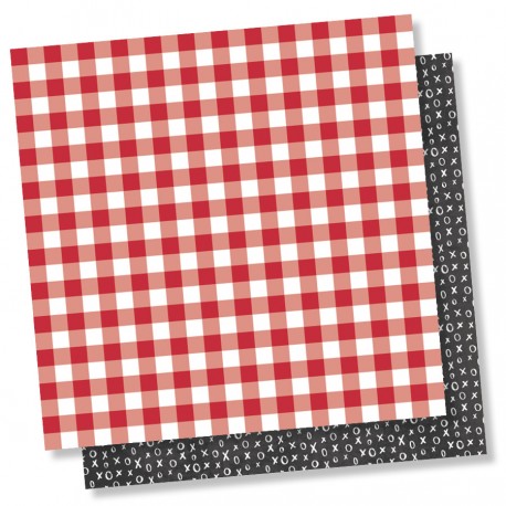 Carta di Simple Stories "Kissing Booth" - Hello Love