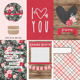 Carta di Simple Stories "Kissing Booth" - Vertical Elements 2