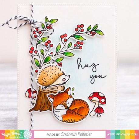 Autumn Time Combo - Timbro e fustella di Waffle Flower