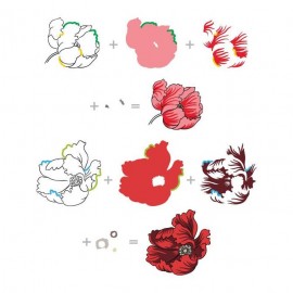 Build-A-Flower: Poppy - Timbro di Altenew 2