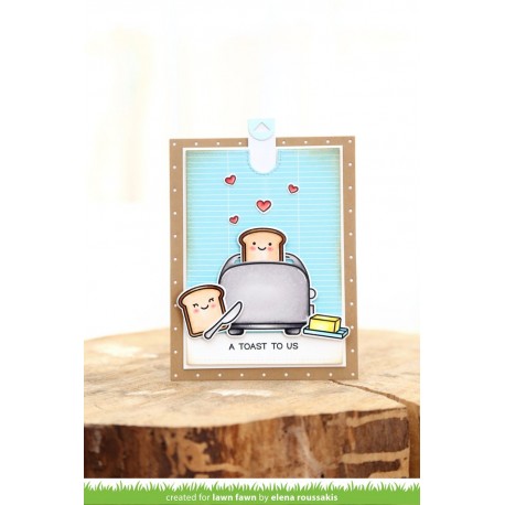 Let's toast - Timbro Lawn Fawn