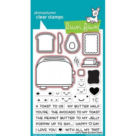 Let's toast - Timbro Lawn Fawn