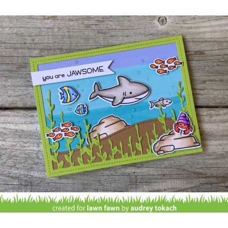 Bayou Backdrop - Fustella Lawn Fawn