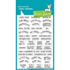 Reveal wheel spring sentiments - Timbro Lawn Fawn
