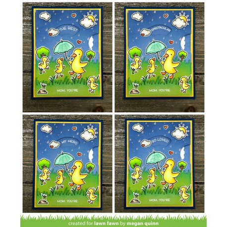 Reveal wheel spring sentiments - Timbro Lawn Fawn