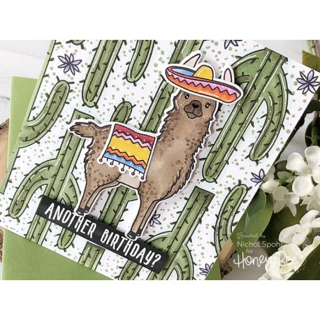 Honey Bee Stamps - No Probllama - Die Set