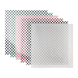 Foglio di Acetato Raven Dot 12 x 12 - Bazzill Basics 2