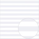 Foglio di Acetato  White Stripe 12 x 12 - Bazzill Basics