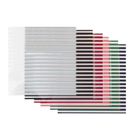Foglio di Acetato  White Stripe 12 x 12 - Bazzill Basics