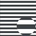 Foglio di Acetato  Raven Stripe 12 x 12 - Bazzill Basics