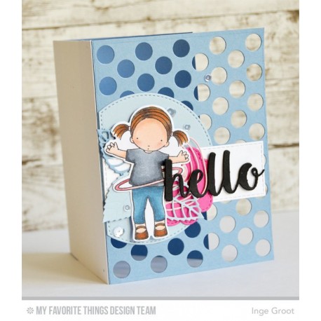 Peek-a-Boo Polka Dots Die-namics