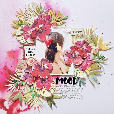 Hibiscus Garden 3D Die Set - Fustelle di Altenew