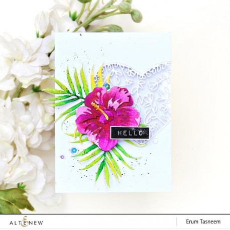 Hibiscus Garden 3D Die Set - Fustelle di Altenew