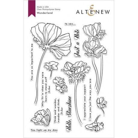 Wonderland Stamp Set - Timbro di Altenew