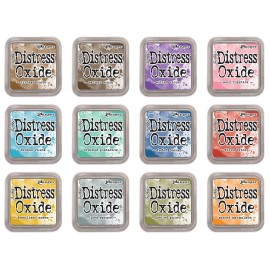 Distress Oxide Ink Pad -  Fossilized amber 2