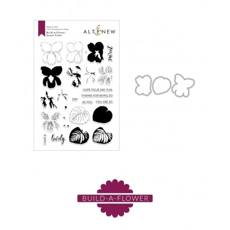 Build-A-Flower: Rose - Timbro e fustella di Altenew