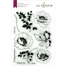 Wallpaper Art Stamp Set - Timbro di Altenew