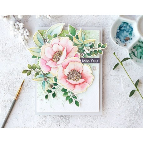 Wallpaper Art Stamp Set - Timbro di Altenew