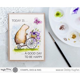 "Happy Day" Stamp Set - Timbro di Waffle Flower 2