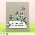 "Happy Day" Stamp Set - Timbro di Waffle Flower