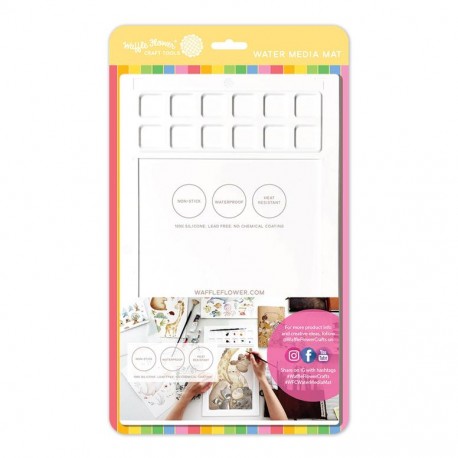 Water Media Mat Di Waffle Flower
