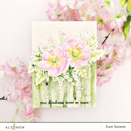 Build-A-Flower: Anemone Coronaria - Timbro di Altenew