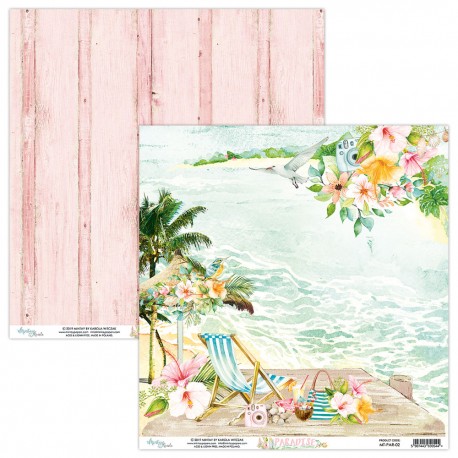 Carta per scrapbooking di Mintay by Karola -  "Paradise"