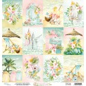 Carta per scrapbooking di Mintay by Karola -  "Paradise"